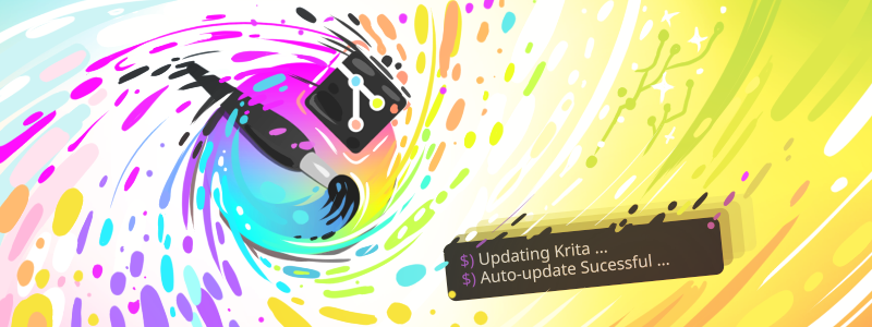 Updating krita automatically