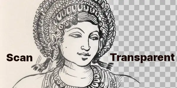 How to Remove White Background From Scanned Lineart in Krita-thumb