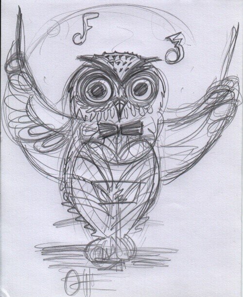owl Sketch