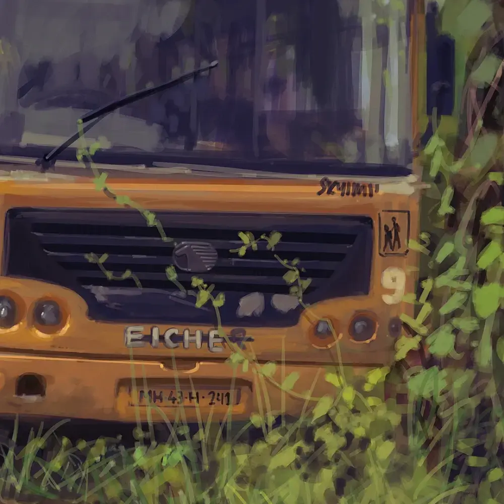 details of the painting